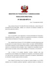 Vista preliminar de documento RD Nº266-2020-MTC-16[R]
