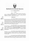 Vista preliminar de documento Resolucion de Dirección Ejecutiva