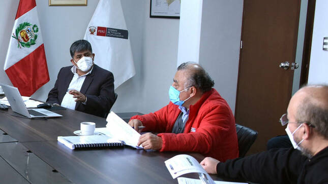 MTC articula acciones con autoridades de Ayacucho para priorizar la integración y conectividad vial de la región.