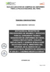 Vista preliminar de documento 3ra Convocatoria Invitación Registro de Proveedores - Servicios Bordado Cajas y Bolsas -ET 04 - NEC PNP