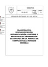 Vista preliminar de documento Directiva Clasificación de Documentos