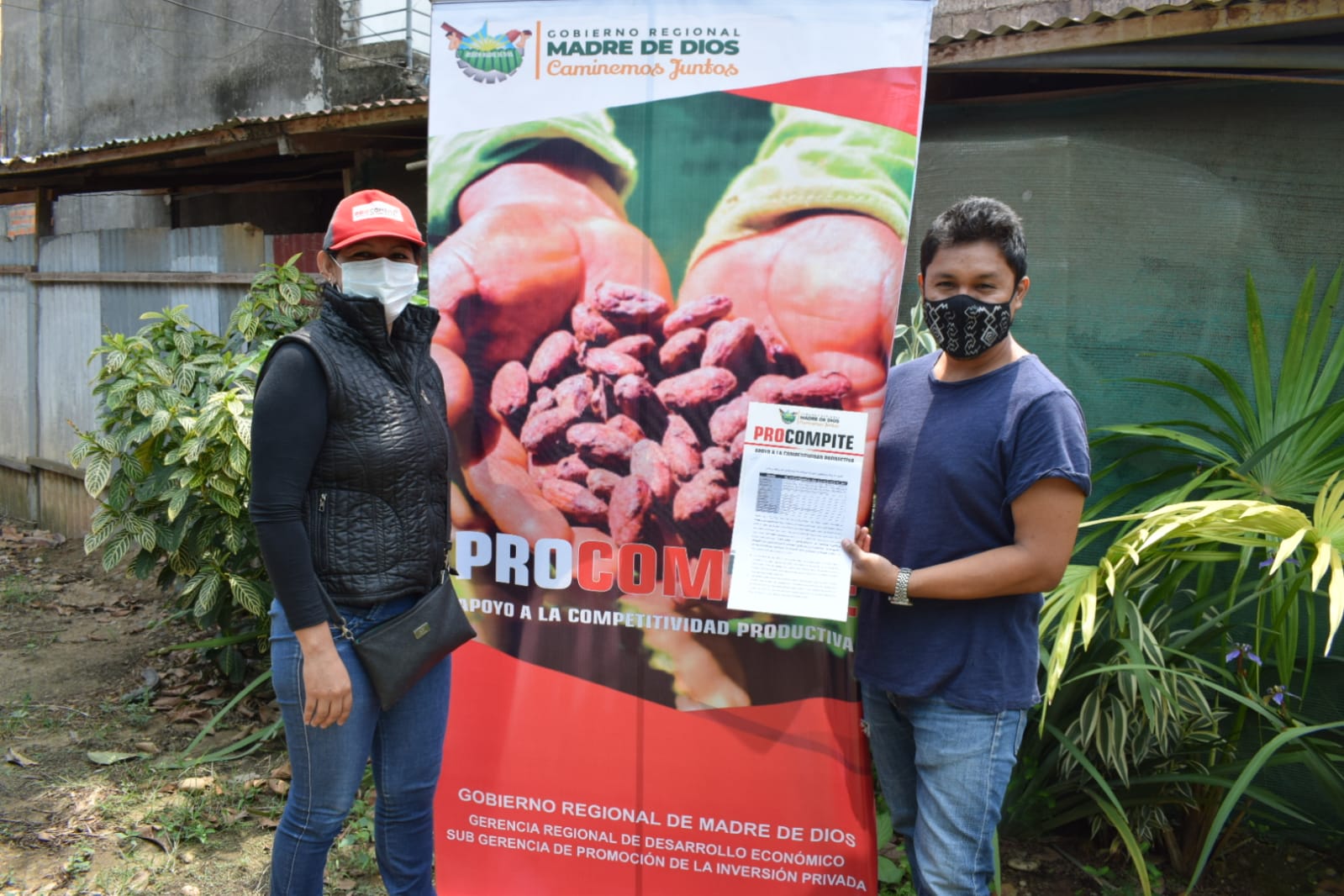 Acta firmada por beneficiario del sector turismo