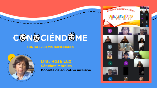 Imagen de la expositora del taller Dra. Rosa Luz Sánchez Morales y los participantes del evento.