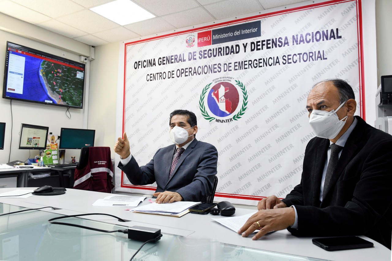 Procuradurías del Mininter refuerzan prevención de desastres en contexto del Covid-19.