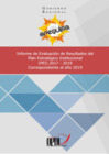 Vista preliminar de documento Evaluación de Resultados del Plan Estratégico Institucional 2017-2019