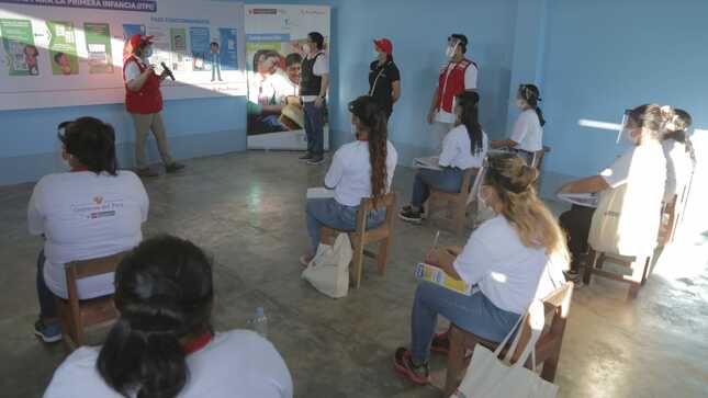 facilitadoras, SM, Directora del programa Cuna Más