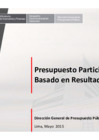 Vista preliminar de documento 2017 Presupuesto Participativo Basado en Resultados Comite de Vigilancia
