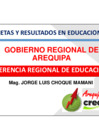 Vista preliminar de documento 2016 Presupuesto por Resultados y Metas en Educación