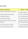 Vista preliminar de documento 2015 Miembros del Equipo Tecnico