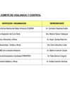 Vista preliminar de documento 2014 Equipo técnico y comité de vigilancia