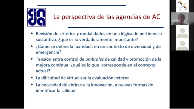 Evaluación externa debe considerar diversidad de escenarios y el contexto de la nueva normalidad