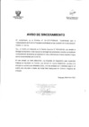 Vista preliminar de documento AVISO DE SINCERAMIENTO