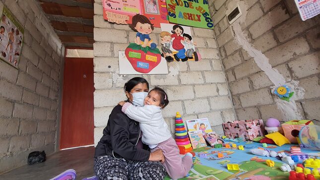 mamá y niña