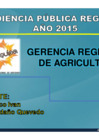 Vista preliminar de documento Gerencia Regional de Agricultura - Audiencia 01