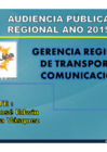 Vista preliminar de documento Gerencia Regional de Transportes y Comunicaciones - Audiencia 01