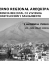 Vista preliminar de documento Gerencia Regional de Vivienda - Audiencia 01