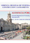 Vista preliminar de documento Gerencia Regional de Vivienda - Audiencia 01