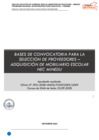 Vista preliminar de documento Bases Convocatoria para la selección de proveedores NEC MINEDU