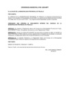 Vista preliminar de documento ORDENANZA MUNICIPAL N&deg; 09-2005-MPT