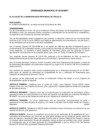 Vista preliminar de documento ORDENANZA MUNICIPAL N&deg; 05-1999-MPT    