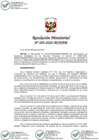 Vista preliminar de documento RM. 200-2020-MINAM