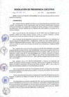 Vista preliminar de documento Resolución de Presidencia Ejecutiva