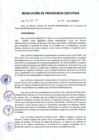 Vista preliminar de documento Resolución de Presidencia Ejecutiva