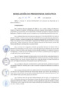Vista preliminar de documento Resolución de Presidencia Ejecutiva