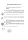Vista preliminar de documento Resolución de Presidencia Ejecutiva