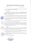 Vista preliminar de documento Resolución de Presidencia Ejecutiva