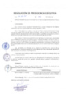 Vista preliminar de documento Resolución de Presidencia Ejecutiva