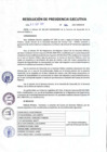 Vista preliminar de documento Resolución de Presidencia Ejecutiva