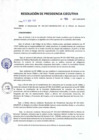Vista preliminar de documento Resolución de Presidencia Ejecutiva