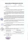 Vista preliminar de documento Resolución de Presidencia Ejecutiva