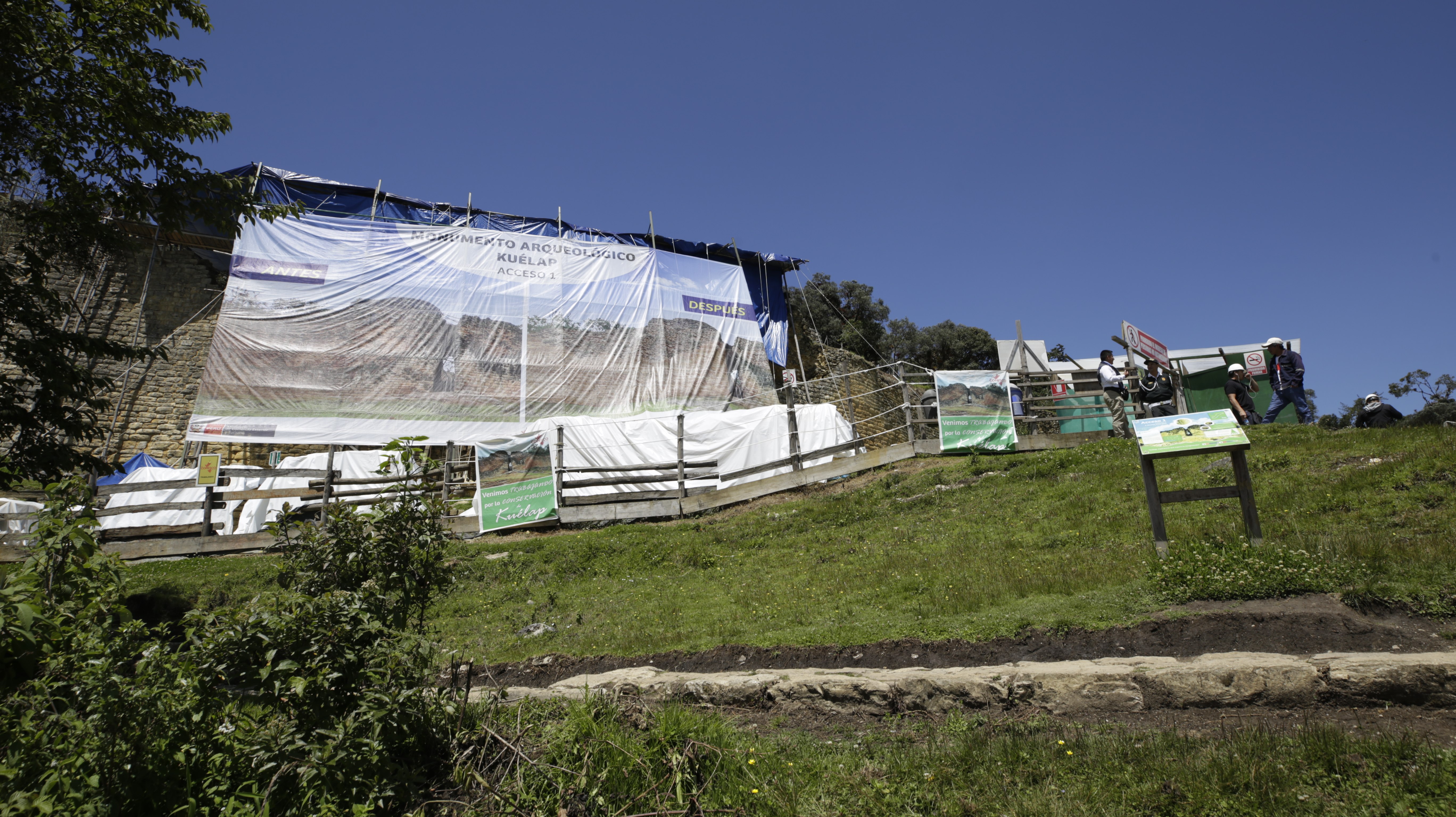 Ministerio de Cultura reinicia trabajos para la conservación del Complejo Arqueológico Kuélap
