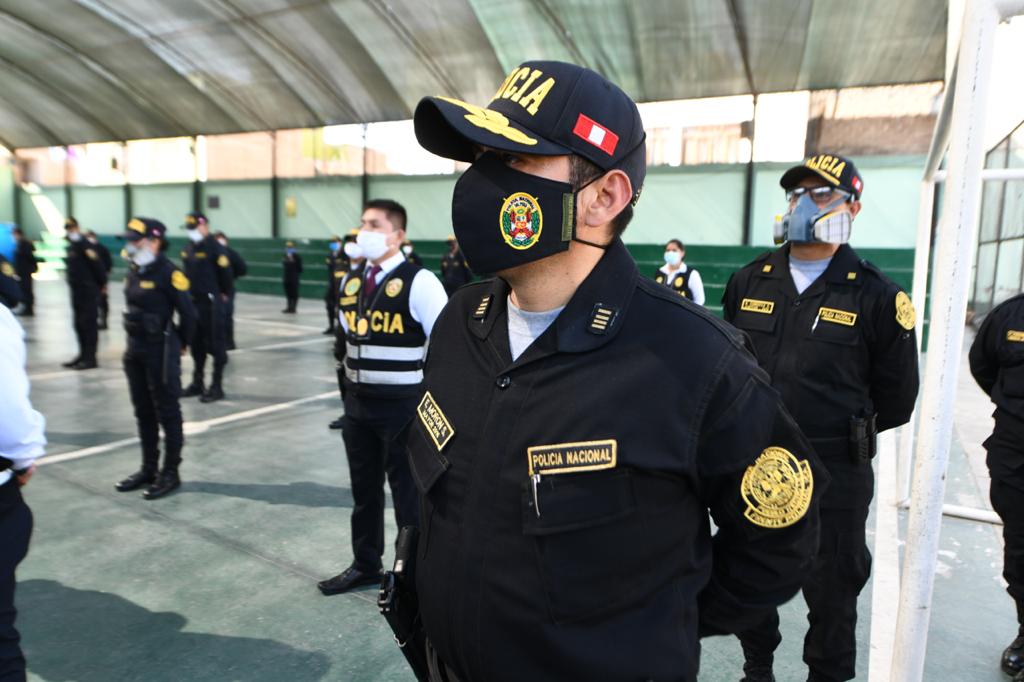 Policías cobrarán segundo bono por acciones de alto riesgo ante el Covid-19.