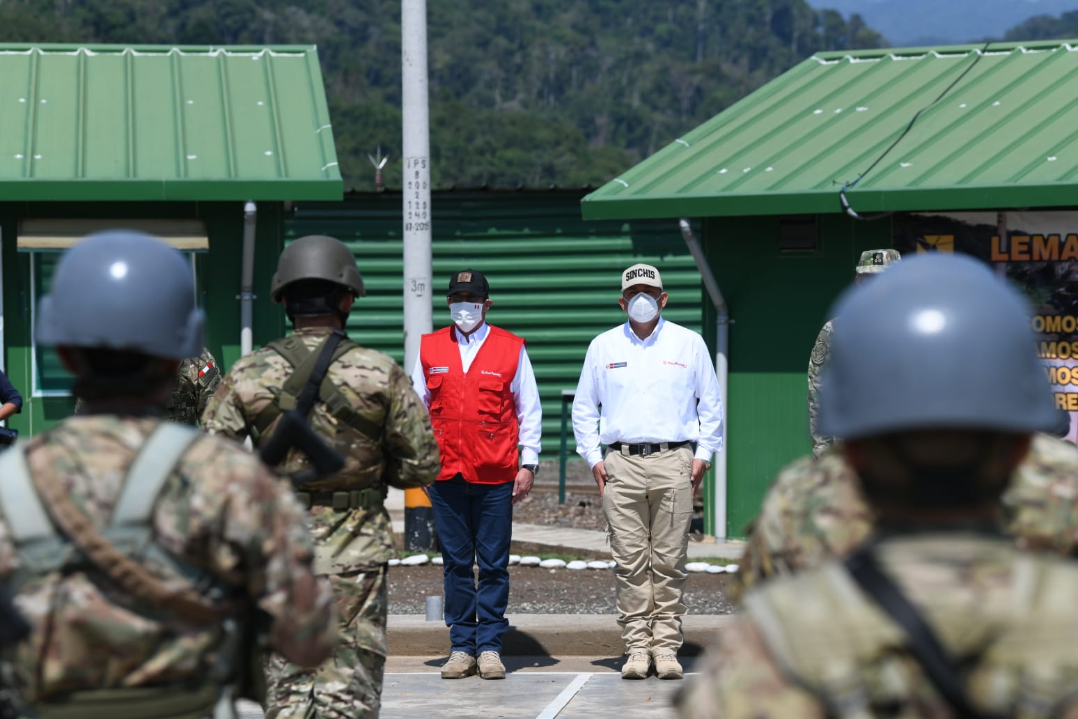 Ministros del Interior y de Defensa realizaron visita de trabajo al Vraem.