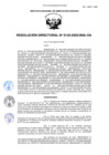 Vista preliminar de documento Resolución Directoral 0143-2020-INIA-OA