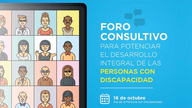 Imagen de difusión del Foro Consultivo