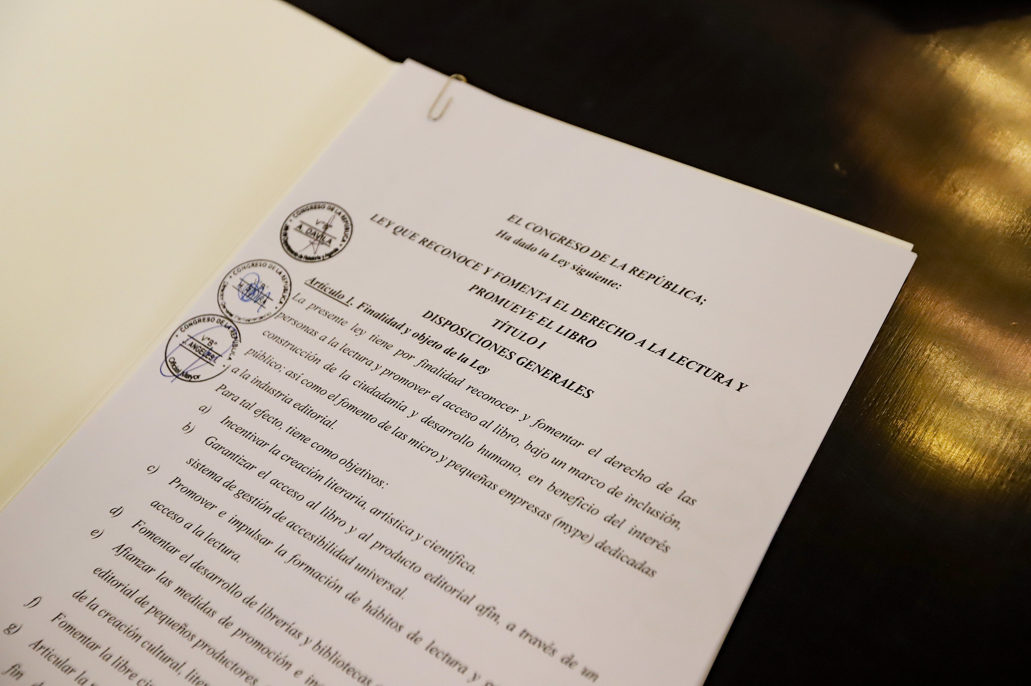 Presidente Martín Vizcarra firmó la ley que reconoce y fomenta el derecho a la lectura y promueve el libro.
