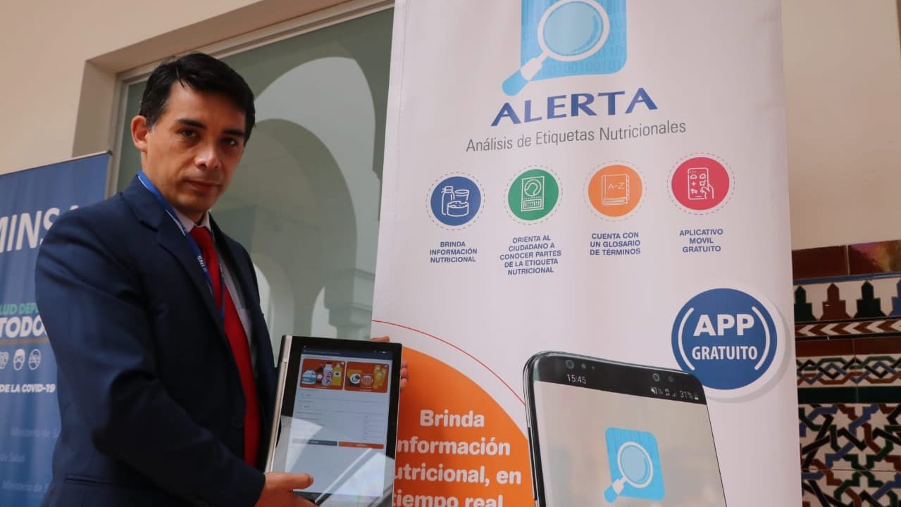 Minsa lanza app 'Alerta' que informa a la ciudadanía sobre contenido de grasas, azúcar y sodio en productos procesados