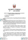 Vista preliminar de documento PROYECTO DECRETO SUPREMO QUE APRUEBA EL REGIMEN ESPECIAL DE GESTION Y MANEJO DE NEUMATICOS FUERA DE USO Y EXPOSICION DE MOTIVOS.pdf