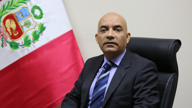 Imagen del presidente del CONADIS, Marco Antonio Gamarra La Barrera
