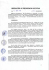 Vista preliminar de documento Resolución de Presidencia Ejecutiva
