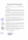Vista preliminar de documento Resolución de Presidencia Ejecutiva