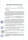 Vista preliminar de documento Resolución de Presidencia Ejecutiva