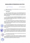 Vista preliminar de documento Resolución de Presidencia Ejecutiva
