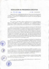 Vista preliminar de documento Resolución de Presidencia Ejecutiva