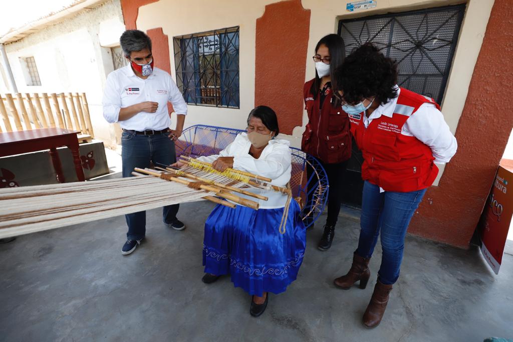 Trabajadores de la cultura en región Lambayeque reciben importante apoyo económico para reactivar sus actividades