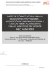 Vista preliminar de documento NEC MININTER - Bases_Convoc_Proveedores Uniformes FAENA.pdf